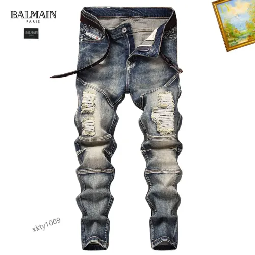 Cheap Balmain Jeans For Men #1394584 Replica Wholesale [$48.00 USD] [ITEM#1394584] on Replica Balmain Jeans