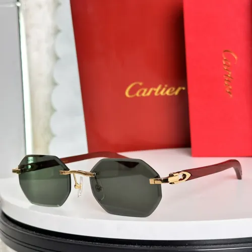 Cartier AAA Quality Sunglassess #1394589