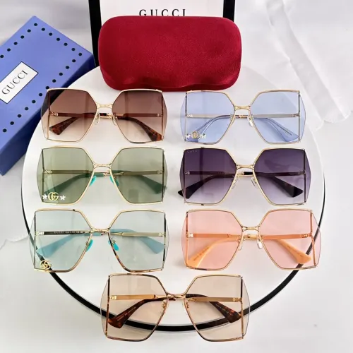 Cheap Gucci AAA Quality Sunglasses #1394637 Replica Wholesale [$48.00 USD] [ITEM#1394637] on Replica Gucci AAA Quality Sunglasses