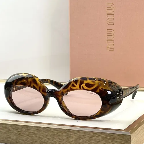 Cheap MIU MIU AAA Quality Sunglasses #1394679 Replica Wholesale [$56.00 USD] [ITEM#1394679] on Replica MIU MIU AAA Sunglasses