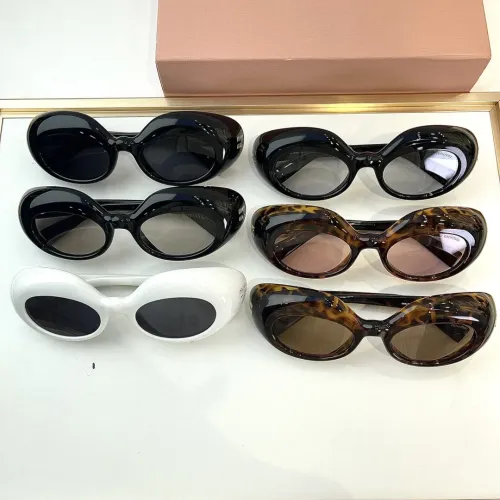 Cheap MIU MIU AAA Quality Sunglasses #1394681 Replica Wholesale [$56.00 USD] [ITEM#1394681] on Replica MIU MIU AAA Sunglasses