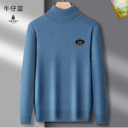 Cheap Prada Sweaters Long Sleeved For Men #1394795 Replica Wholesale [$42.00 USD] [ITEM#1394795] on Replica Prada Sweaters