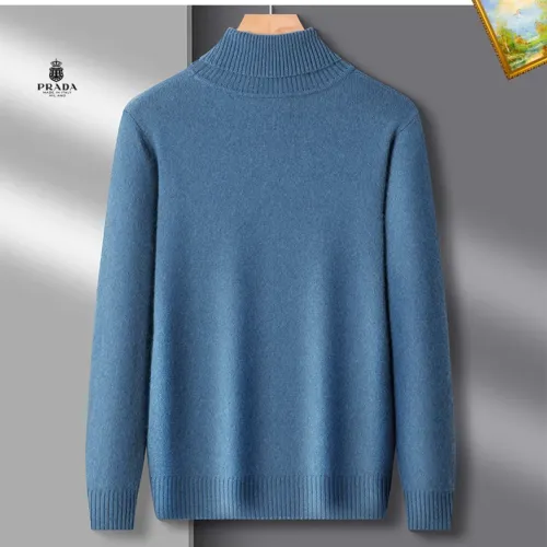Cheap Prada Sweaters Long Sleeved For Men #1394795 Replica Wholesale [$42.00 USD] [ITEM#1394795] on Replica Prada Sweaters
