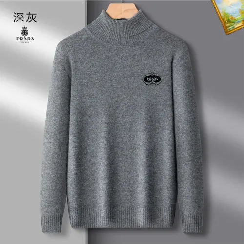 Prada Sweaters Long Sleeved For Men #1394800
