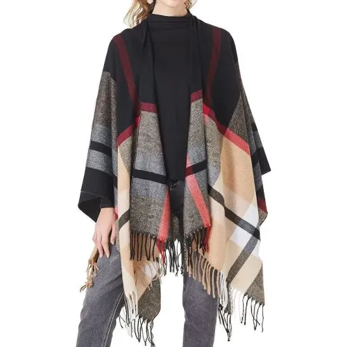 Cheap Burberry Poncho For Women #1394908 Replica Wholesale [$68.00 USD] [ITEM#1394908] on Replica Burberry Scarf