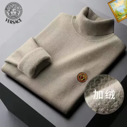 Cheap Versace Sweaters Long Sleeved For Men #1395081 Replica Wholesale [$48.00 USD] [ITEM#1395081] on Replica Versace Sweaters