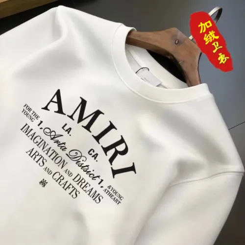 Cheap Amiri Hoodies Long Sleeved For Men #1395173 Replica Wholesale [$45.00 USD] [ITEM#1395173] on Replica Amiri Hoodies