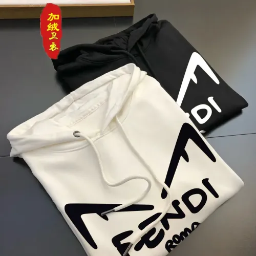 Cheap Fendi Hoodies Long Sleeved For Men #1395201 Replica Wholesale [$45.00 USD] [ITEM#1395201] on Replica Fendi Hoodies