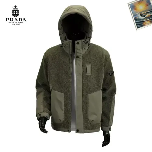 Prada Jackets Long Sleeved For Men #1395229