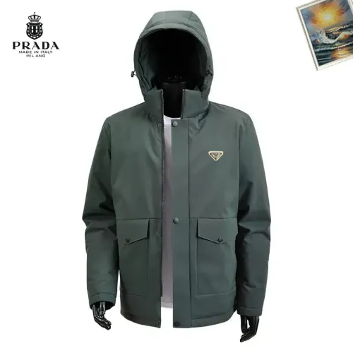 Prada Jackets Long Sleeved For Men #1395292