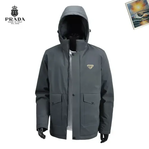 Cheap Prada Jackets Long Sleeved For Men #1395295 Replica Wholesale [$88.00 USD] [ITEM#1395295] on Replica Prada Jackets