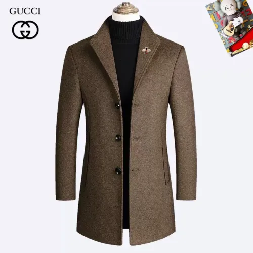 Gucci Coats Long Sleeved For Men #1395421
