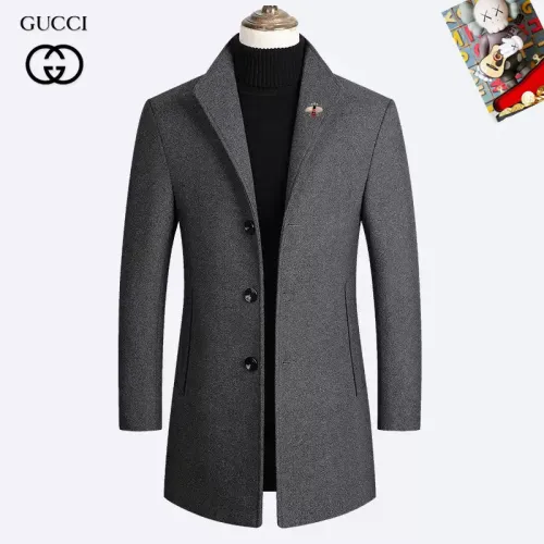 Gucci Coats Long Sleeved For Men #1395430