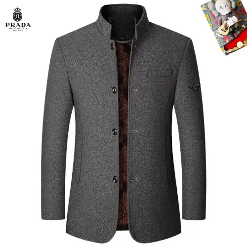Prada Coats Long Sleeved For Men #1395439