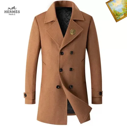 Cheap Hermes Coats Long Sleeved For Men #1395507 Replica Wholesale [$88.00 USD] [ITEM#1395507] on Replica Hermes Coats