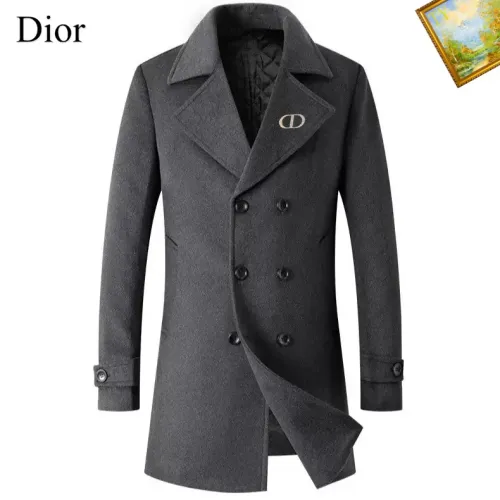 Christian Dior Coats Long Sleeved For Men #1395521