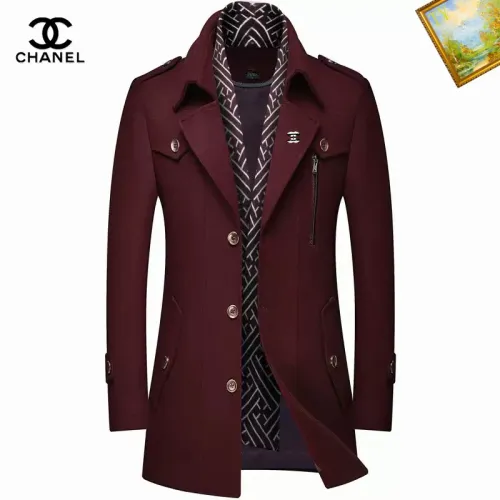 Chanel Coats Long Sleeved For Men #1395539