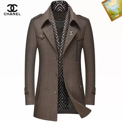 Chanel Coats Long Sleeved For Men #1395540