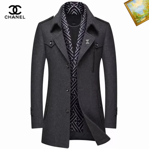 Cheap Chanel Coats Long Sleeved For Men #1395541 Replica Wholesale [$88.00 USD] [ITEM#1395541] on Replica Chanel Coats
