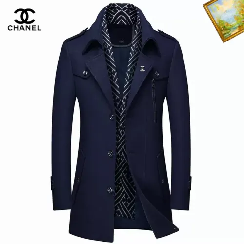 Chanel Coats Long Sleeved For Men #1395542