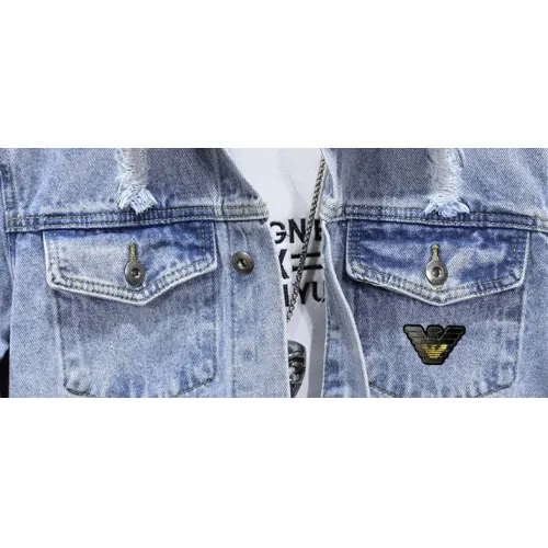 Cheap Armani Jackets Long Sleeved For Men #1395575 Replica Wholesale [$60.00 USD] [ITEM#1395575] on Replica Armani Jackets