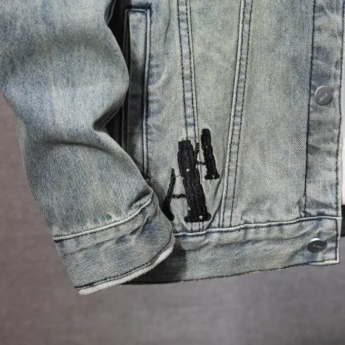 Cheap Amiri Jackets Long Sleeved For Men #1395576 Replica Wholesale [$60.00 USD] [ITEM#1395576] on Replica Amiri Jackets