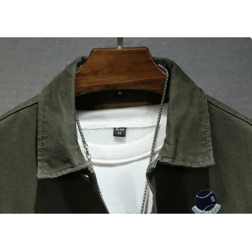 Cheap Moncler Jackets Long Sleeved For Men #1395584 Replica Wholesale [$60.00 USD] [ITEM#1395584] on Replica Moncler Jackets