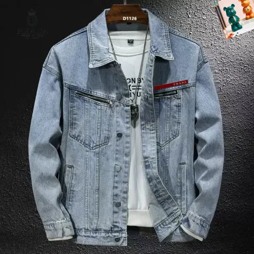 Prada Jackets Long Sleeved For Men #1395598