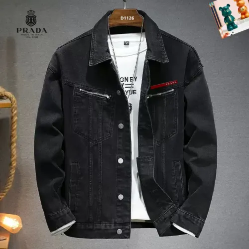 Prada Jackets Long Sleeved For Men #1395599