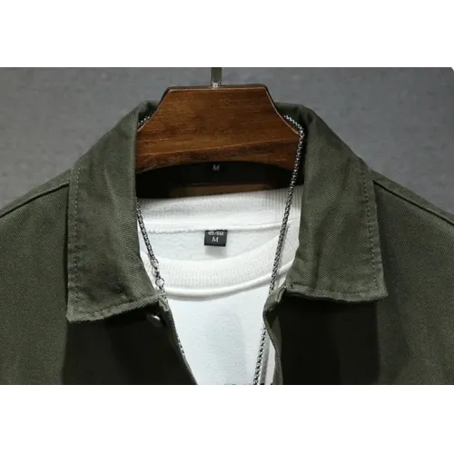 Cheap LOEWE Jackets Long Sleeved For Men #1395601 Replica Wholesale [$60.00 USD] [ITEM#1395601] on Replica LOEWE Jackets