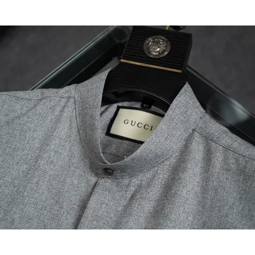 Cheap Gucci Shirts Long Sleeved For Men #1395851 Replica Wholesale [$40.00 USD] [ITEM#1395851] on Replica Gucci Shirts