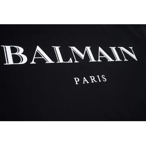 Cheap Balmain T-Shirts Short Sleeved For Unisex #1395886 Replica Wholesale [$32.00 USD] [ITEM#1395886] on Replica Balmain T-Shirts