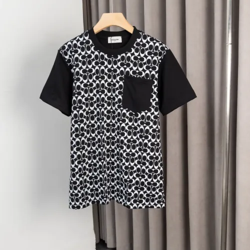 Cheap Coach T-Shirts Short Sleeved For Men #1395894 Replica Wholesale [$36.00 USD] [ITEM#1395894] on Replica Coach T-Shirts