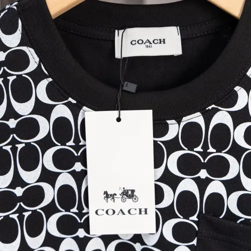 Cheap Coach T-Shirts Short Sleeved For Men #1395894 Replica Wholesale [$36.00 USD] [ITEM#1395894] on Replica Coach T-Shirts