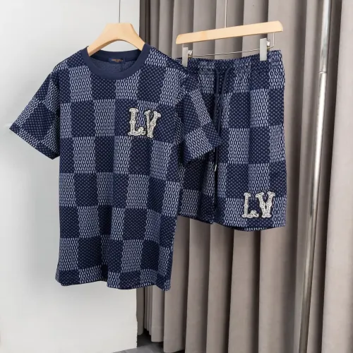 Louis Vuitton LV Tracksuits Short Sleeved For Men #1395951