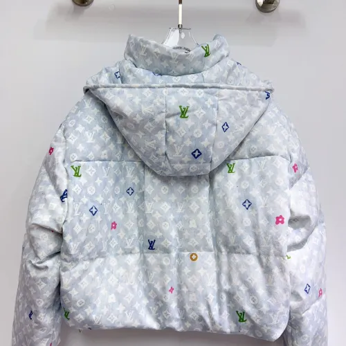 Cheap Louis Vuitton LV Down Feather Coat Long Sleeved For Women #1395969 Replica Wholesale [$135.00 USD] [ITEM#1395969] on Replica Louis Vuitton LV Down Feather Coat