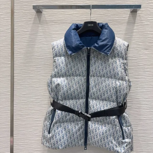 Christian Dior Down Feather Coat Sleeveless For Women #1395970