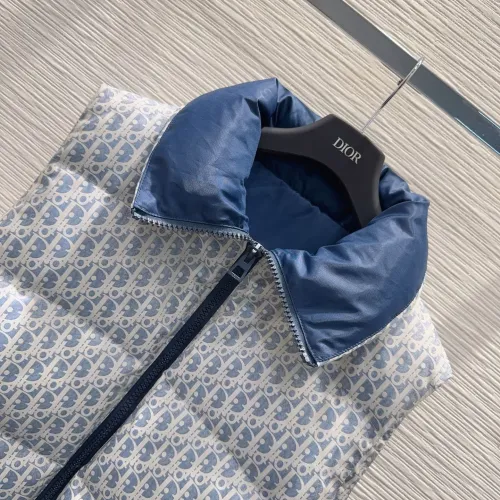 Cheap Christian Dior Down Feather Coat Sleeveless For Women #1395970 Replica Wholesale [$108.00 USD] [ITEM#1395970] on Replica Christian Dior Down Feather Coat