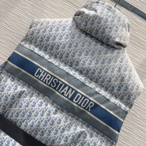 Cheap Christian Dior Down Feather Coat Sleeveless For Women #1395970 Replica Wholesale [$108.00 USD] [ITEM#1395970] on Replica Christian Dior Down Feather Coat