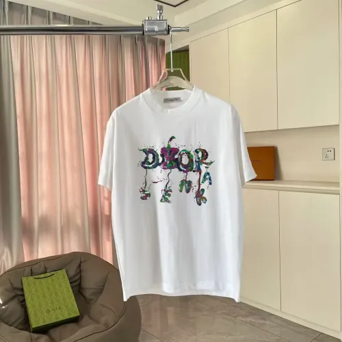 Christian Dior T-Shirts Short Sleeved For Unisex #1395971