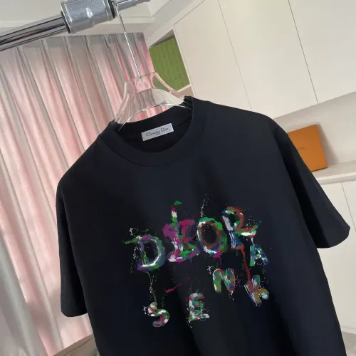 Cheap Christian Dior T-Shirts Short Sleeved For Unisex #1395974 Replica Wholesale [$45.00 USD] [ITEM#1395974] on Replica Christian Dior T-Shirts
