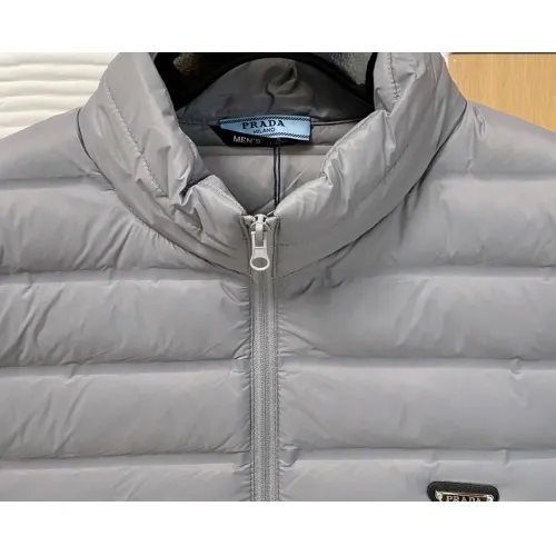 Cheap Prada Down Feather Coat Long Sleeved For Men #1396000 Replica Wholesale [$190.00 USD] [ITEM#1396000] on Replica Prada Down Feather Coat