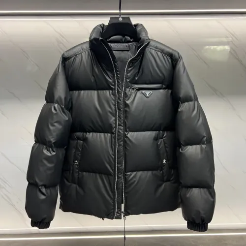 Cheap Prada Down Feather Coat Long Sleeved For Men #1396003 Replica Wholesale [$210.00 USD] [ITEM#1396003] on Replica Prada Down Feather Coat