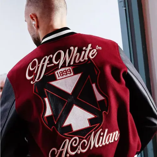 Cheap Off-White Jackets Long Sleeved For Unisex #1396039 Replica Wholesale [$98.00 USD] [ITEM#1396039] on Replica Off-White Jackets