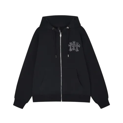 Cheap Chrome Hearts Jackets Long Sleeved For Unisex #1396042 Replica Wholesale [$92.00 USD] [ITEM#1396042] on Replica Chrome Hearts Jackets