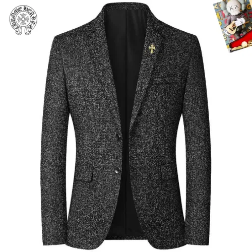 Cheap Chrome Hearts Jackets Long Sleeved For Men #1396097 Replica Wholesale [$68.00 USD] [ITEM#1396097] on Replica Chrome Hearts Jackets