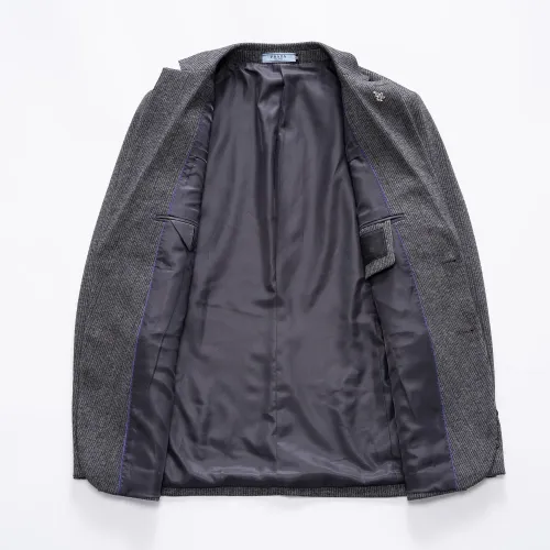 Cheap Prada Jackets Long Sleeved For Men #1396128 Replica Wholesale [$68.00 USD] [ITEM#1396128] on Replica Prada Jackets