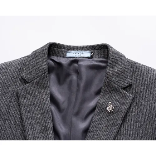 Cheap Prada Jackets Long Sleeved For Men #1396128 Replica Wholesale [$68.00 USD] [ITEM#1396128] on Replica Prada Jackets