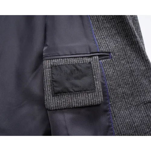 Cheap Prada Jackets Long Sleeved For Men #1396128 Replica Wholesale [$68.00 USD] [ITEM#1396128] on Replica Prada Jackets