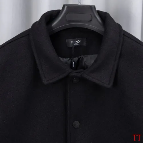 Cheap Fendi Jackets Long Sleeved For Men #1396221 Replica Wholesale [$85.00 USD] [ITEM#1396221] on Replica Fendi Jackets